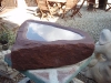 Birdbath, Forest of Dean red sandstone         